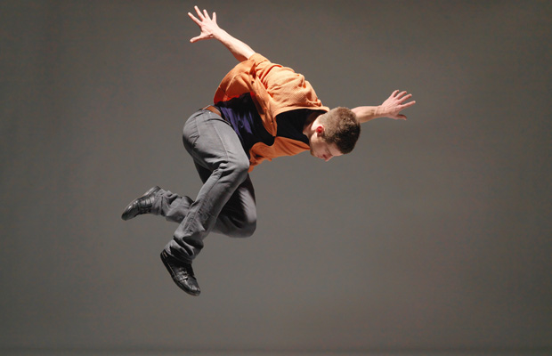 Josh Martin performs at this year's Dancing on the Edge Festival.